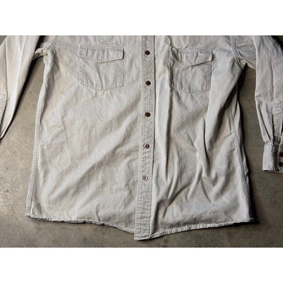 Lucchese 1883 Men Size L Western Button Down Long Sleeve Shirt Made In USA - Picture 2 of 5